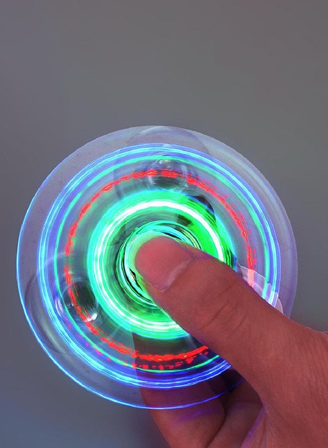 Generic - LED Light Spinner Toy 7 x 7 x 1.5cm - Image 1