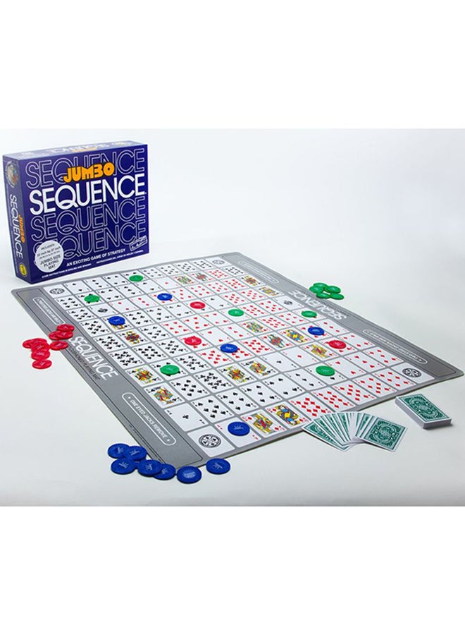 Generic - Jumbo Sequence Box Edition Board And Card Games With Party Funny Toy-Family Game - Image 1