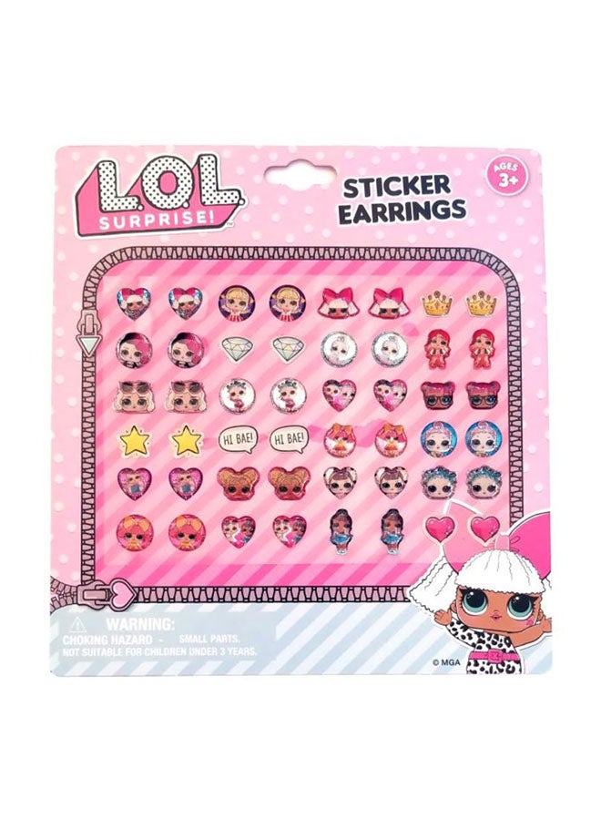 Momoka's Apron 48-Piece Lol SurpriseL Sticker Earring  - Image 1