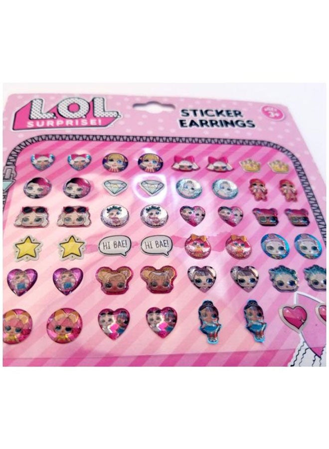 Momoka's Apron 48-Piece Lol SurpriseL Sticker Earring  - Image 2