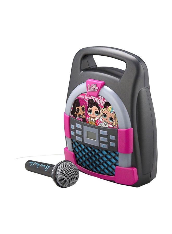 iHome - Lol Surprise Bluetooth Mp3 Sing Along Karaoke Machine 23.2x7.3x18.5cm - Image 1