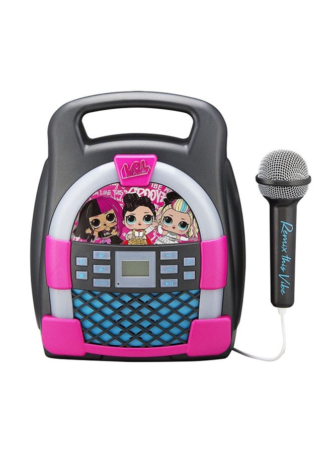 iHome - Lol Surprise Bluetooth Mp3 Sing Along Karaoke Machine 23.2x7.3x18.5cm - Image 1