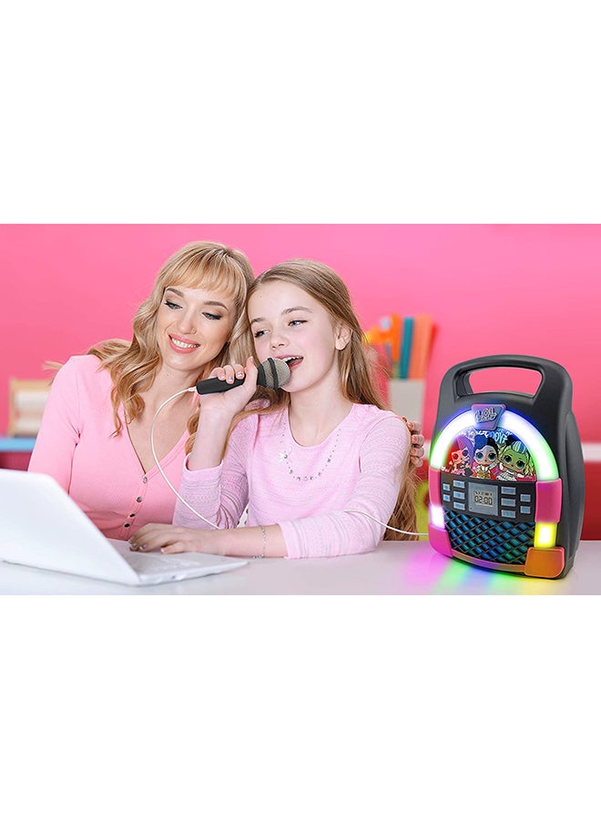 iHome - Lol Surprise Bluetooth Mp3 Sing Along Karaoke Machine 23.2x7.3x18.5cm - Image 1