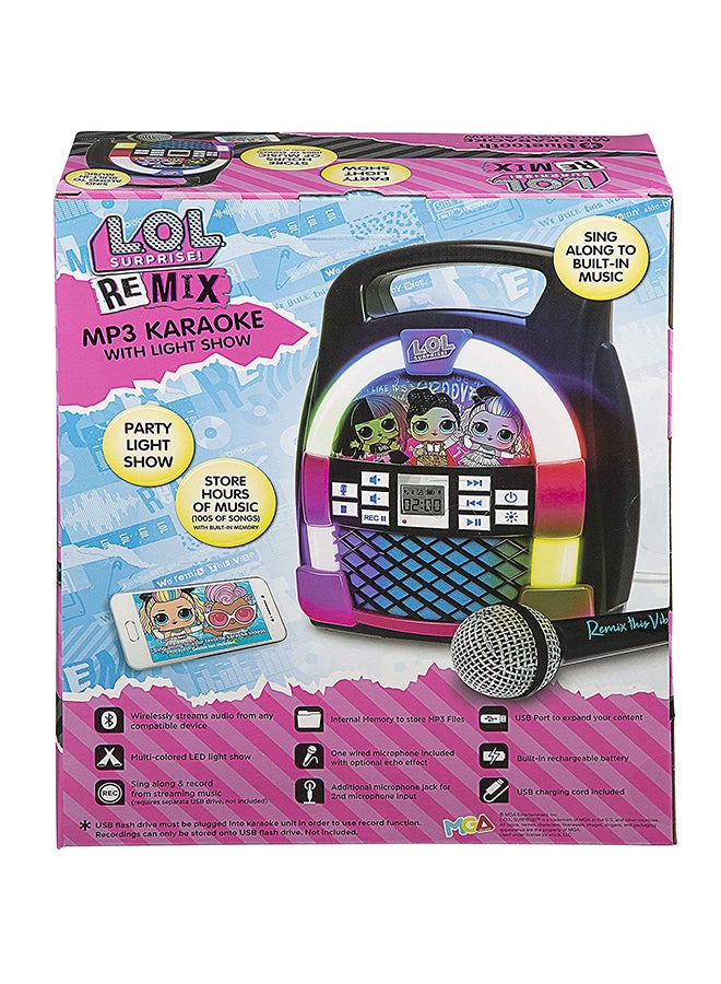 iHome - Lol Surprise Bluetooth Mp3 Sing Along Karaoke Machine 23.2x7.3x18.5cm - Image 1