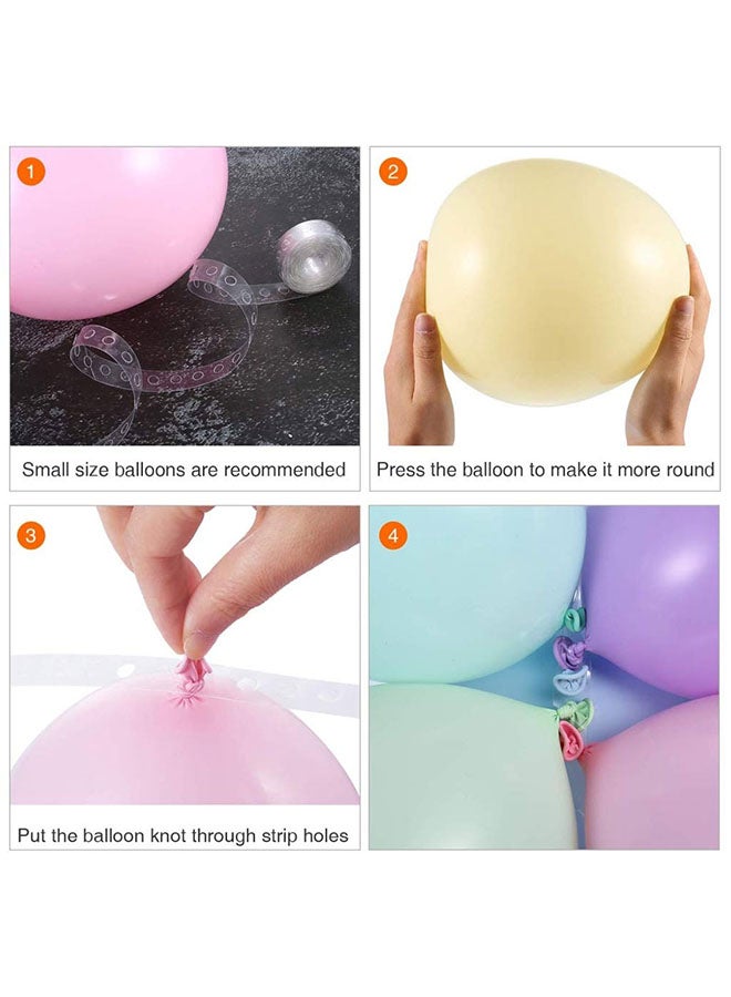 Beauenty 44-Piece Mermaid Tail Themed Decorative Balloon Set - Image 4