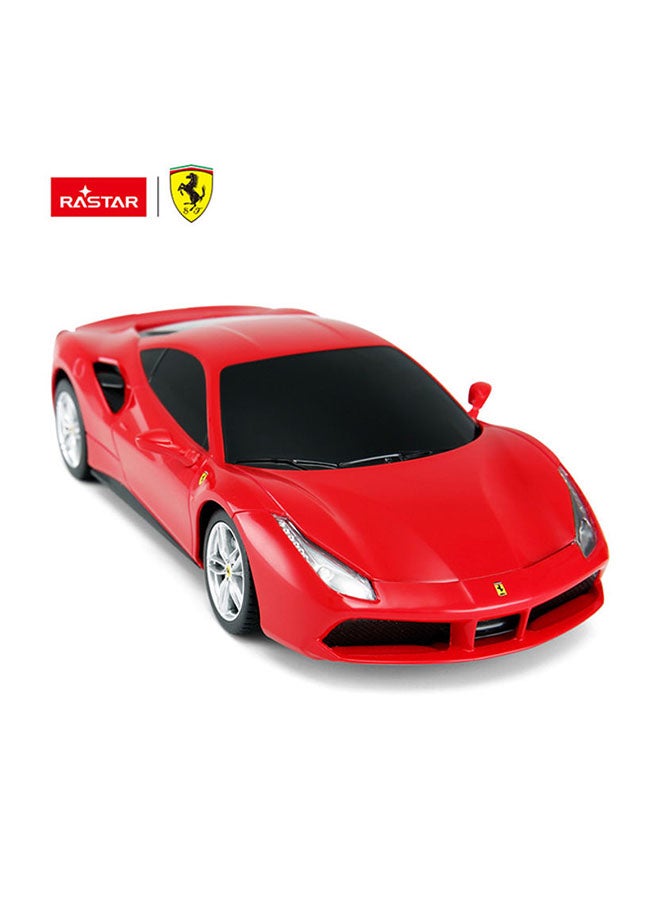 RASTAR - RC Scale 1:24 Ferrari Gtb 488 Car With Radio Control - Image 1