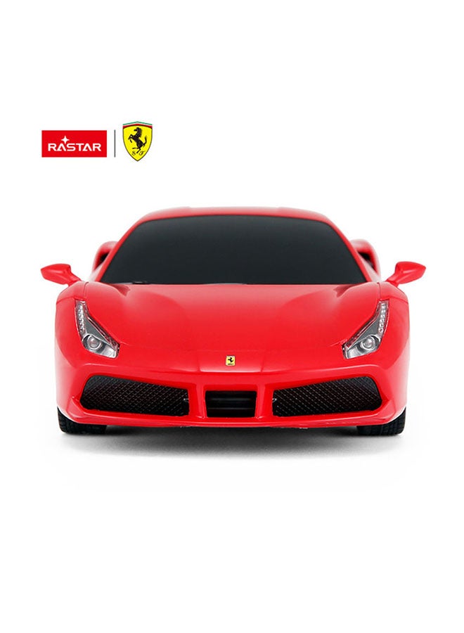 RASTAR - RC Scale 1:24 Ferrari Gtb 488 Car With Radio Control - Image 1