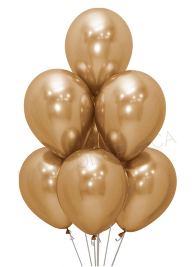 Sempertex 50 Piece Round Chrome Reflex Balloons Set 5inch  - Image 3