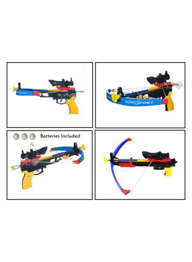 KINGSPORT - Super Real Action Crossbow Archery Set With Infrared 28.35 x 16.5 x 4.72inch - Image 1