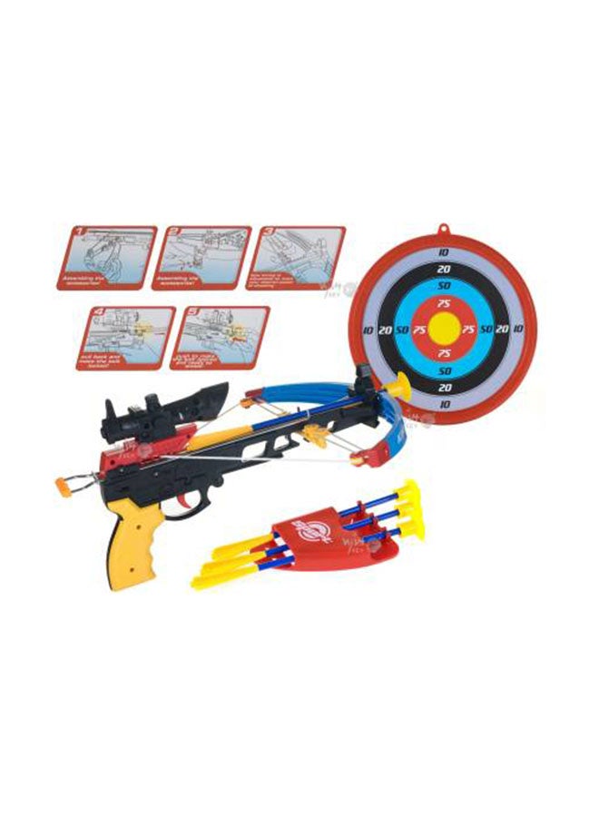 KINGSPORT - Super Real Action Crossbow Archery Set With Infrared 28.35 x 16.5 x 4.72inch - Image 1