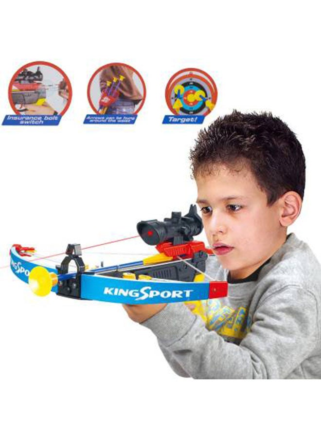 KINGSPORT - Super Real Action Crossbow Archery Set With Infrared 28.35 x 16.5 x 4.72inch - Image 1