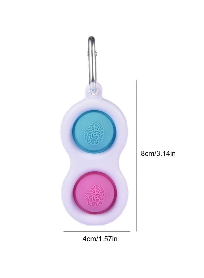 Fat Brain Toys - Simpl Dimpl Baby Toy In Silicone With Comfortable Touch Relieves Stress For Kids And Adults 8.26x3.81x2.54cm - Image 1