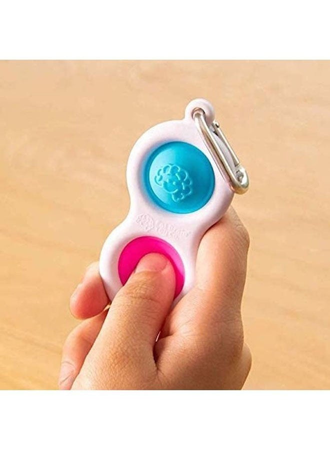 Fat Brain Toys - Simpl Dimpl Baby Toy In Silicone With Comfortable Touch Relieves Stress For Kids And Adults 8.26x3.81x2.54cm - Image 1