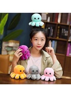 XiuWoo 1-Piece Double Sided Flip Octopus Doll 20cm  - Image 3