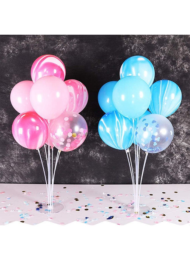 Party Time - 2-Piece Table Balloon Stand Set - Image 1