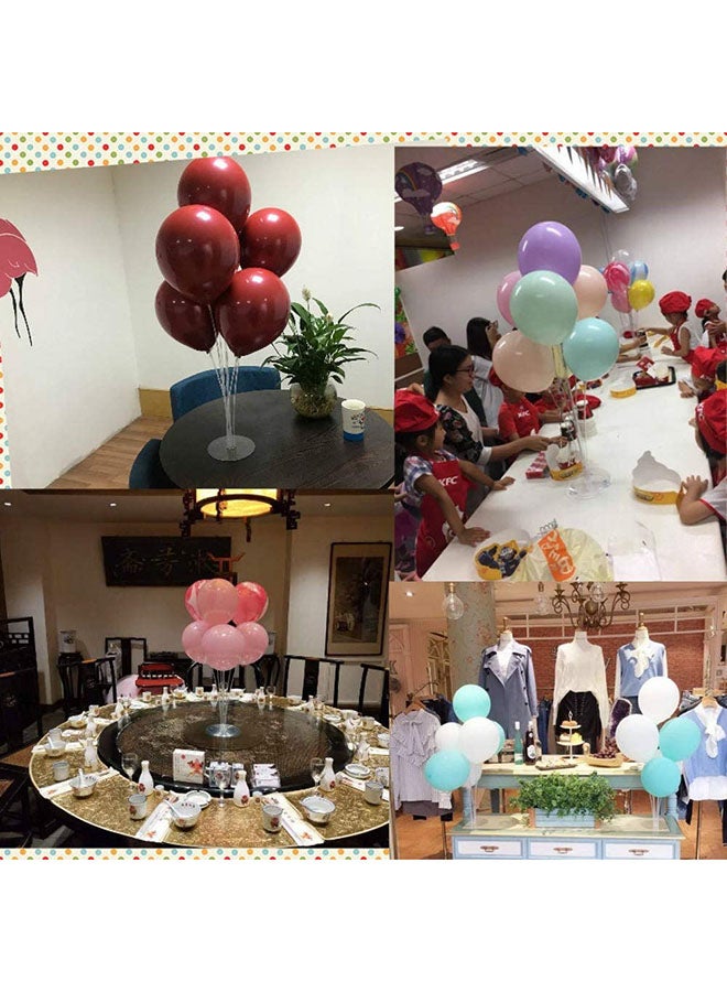 Party Time - 2-Piece Table Balloon Stand Set - Image 1