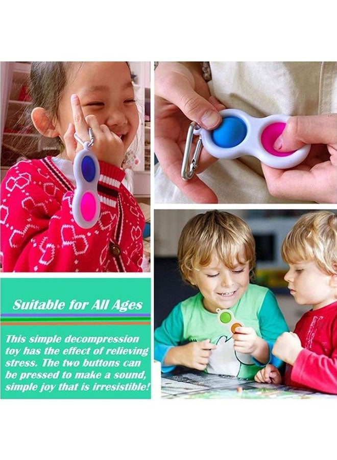 XiuWoo - 2-Piece Simple Fidget Dimple Toy - Image 1