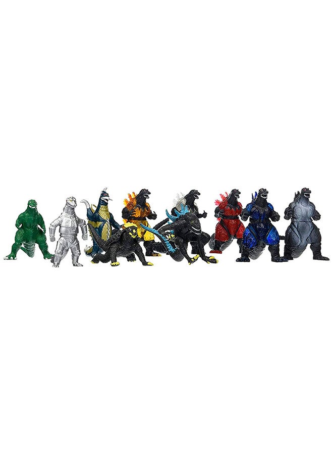 MissTiara - 10-Piece Godzilla Action Figure Toy Set - Image 1
