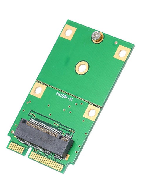 M.2 NGFF To mSATA Adapter Card SSD Converter Support 2230 And 2242 SSD Multicolour