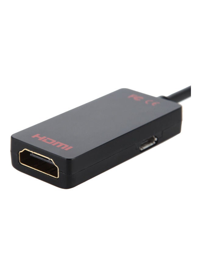 Generic - SlimPort To HDMI Adapter Black - Image 1