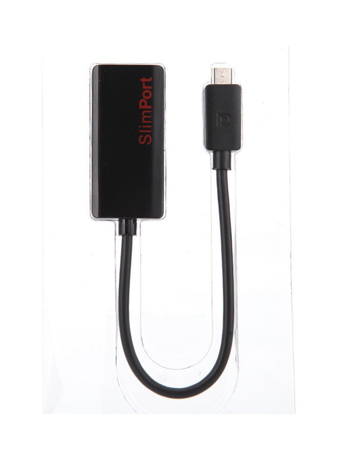 Generic - SlimPort To HDMI Adapter Black - Image 1