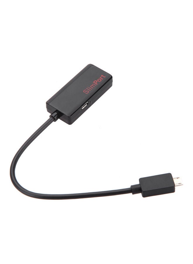 Generic - SlimPort To HDMI Adapter Black - Image 1