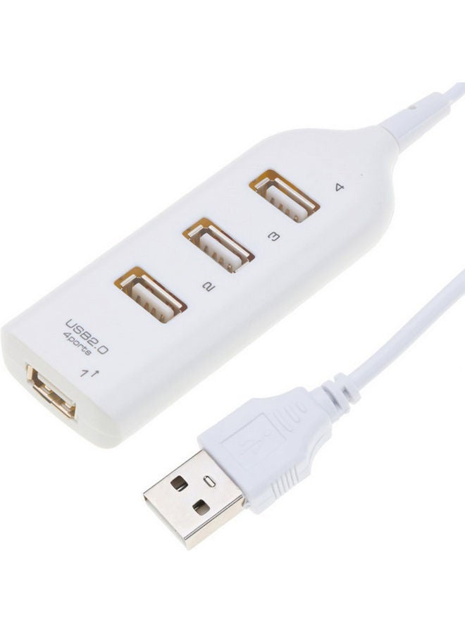 Generic 4-Ports USB Hub White  - Image 2
