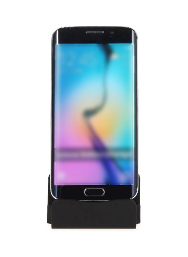 Portable Type-C Charge Port Desk Quick Charge Base Black