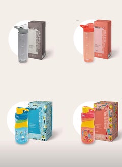 BEOLA Sports Water Bottle Light Orange  - Image 4