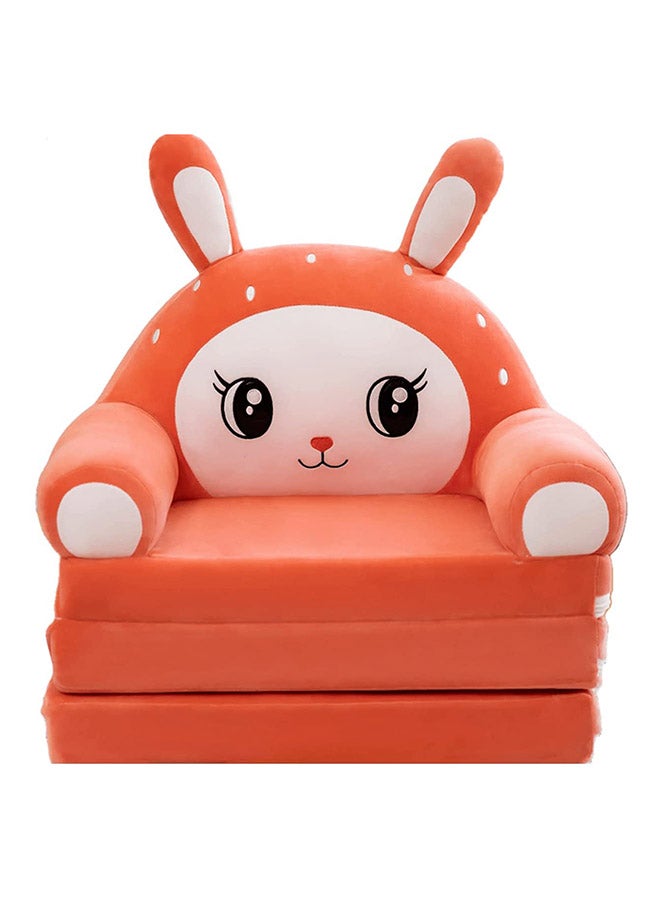tts 2 In 1 Flip Open Foldable Kids' Sofa Red  - Image 1