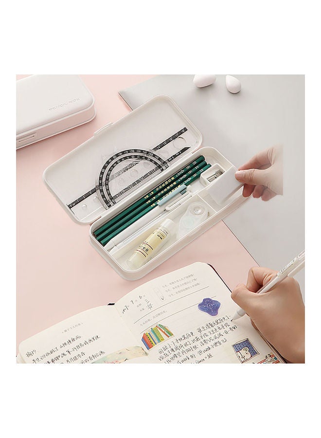 Creative Pencil Case White - Image 3