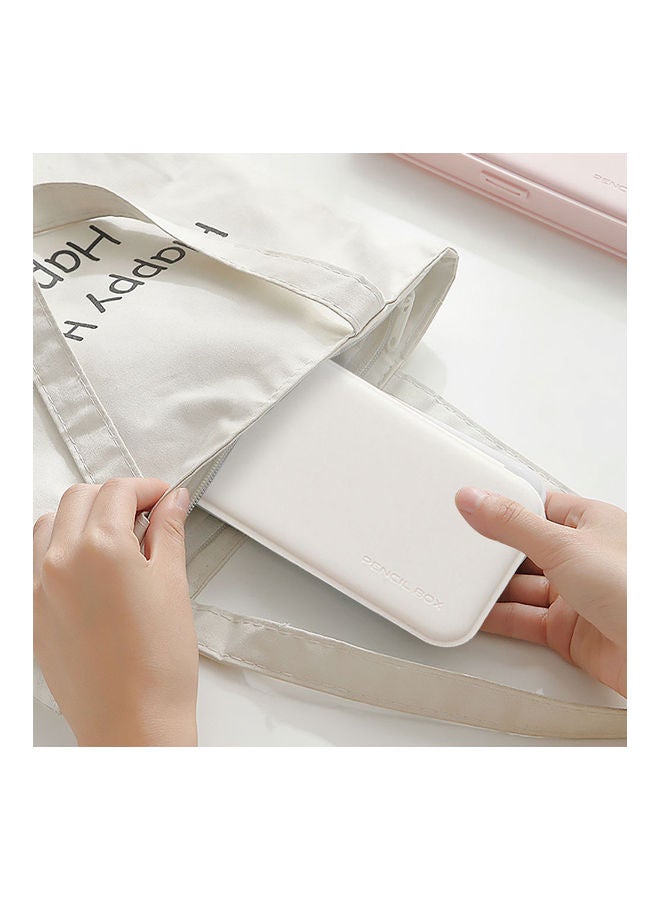 Creative Pencil Case White - Image 4