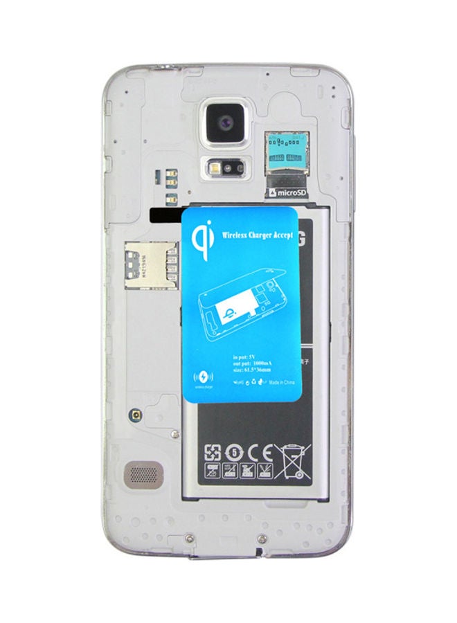 Ultra-Thin Qi Wireless Charging Receiver Inductive Coil Blue - Image 2