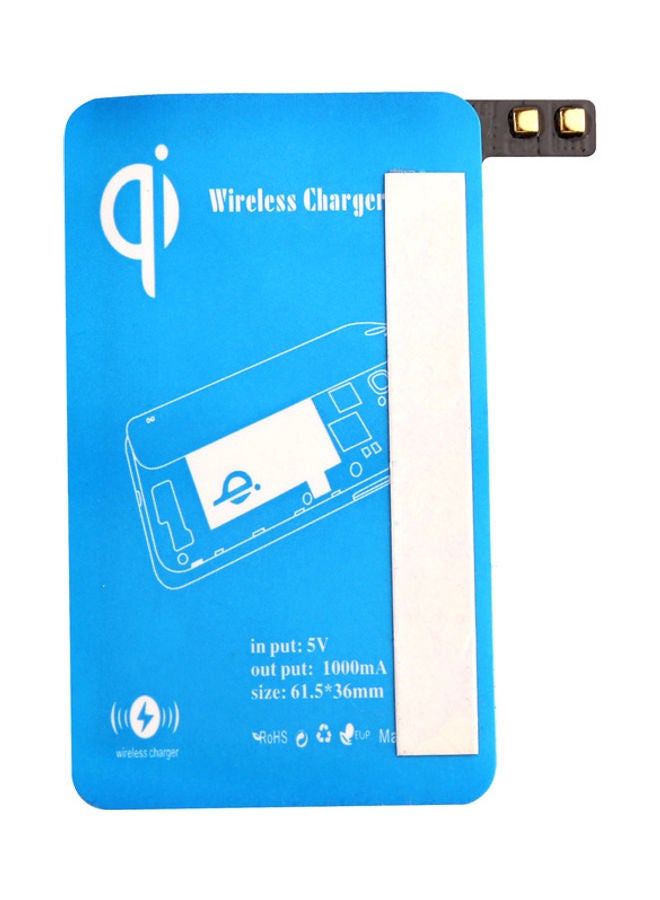 Ultra-Thin Qi Wireless Charging Receiver Inductive Coil Blue - Image 3