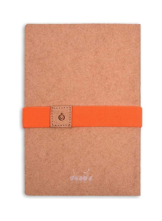 Gypsy Soul Printed Personal Diary Brown/Orange - v1627714505/N49623332A_3