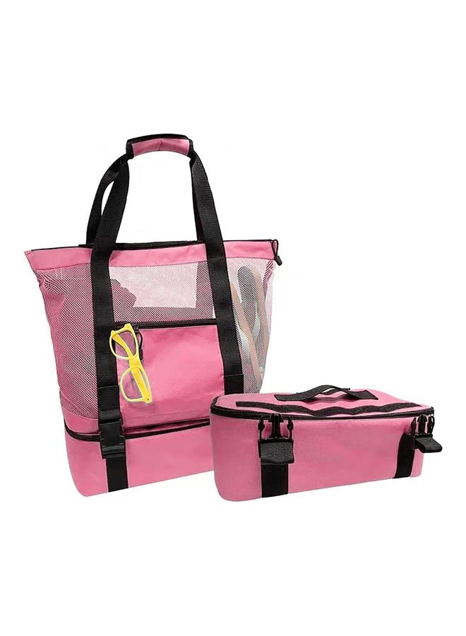 XiuWoo 2-Piece Tote Bag With Insulated Case Set One Size  - Image 2