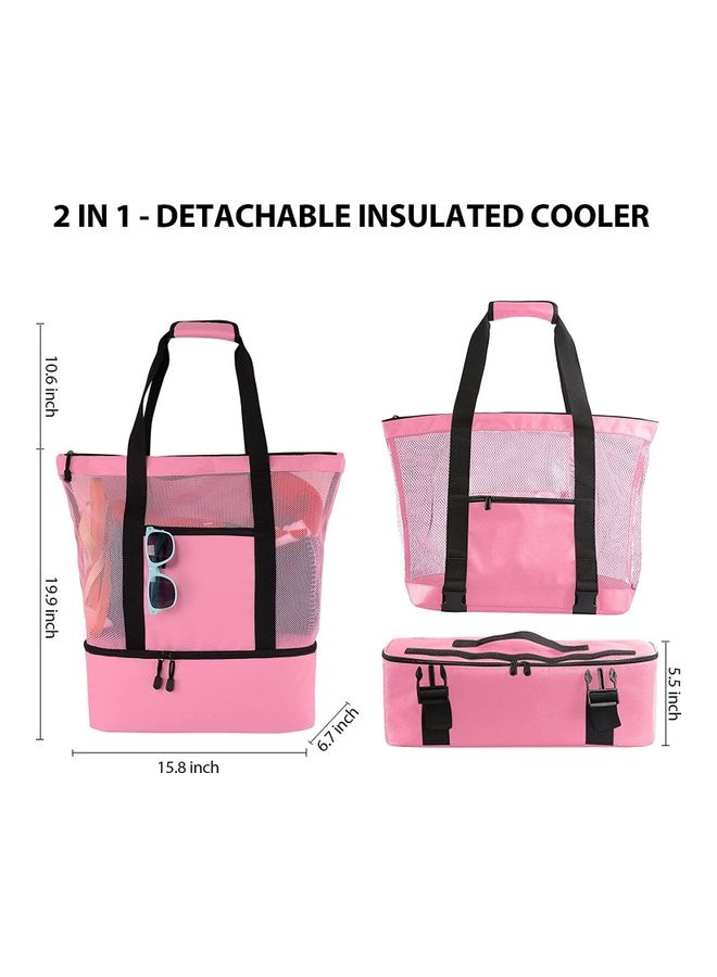 XiuWoo 2-Piece Tote Bag With Insulated Case Set One Size  - Image 4