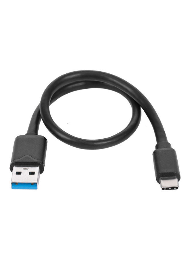 ماركة غير محددة - كابل محول عالي السرعة من USB3.0 إلى Type-C لون أسود - Image 1