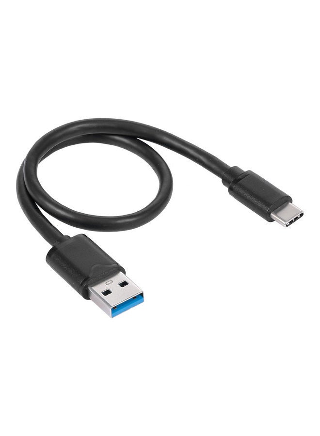 ماركة غير محددة - كابل محول عالي السرعة من USB3.0 إلى Type-C لون أسود - Image 1