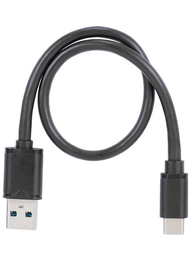 ماركة غير محددة - كابل محول عالي السرعة من USB3.0 إلى Type-C لون أسود - Image 1