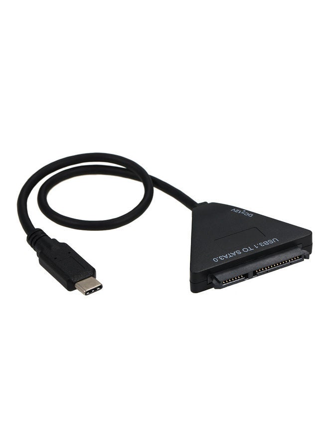 Generic SSD Hard Drive Converter Adapter Cable For Mac Win 8 OS Black  - Image 1