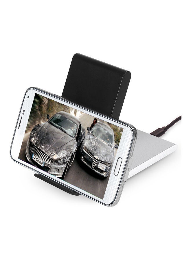 Generic - Ultra Thin Qi Wireless Charging Receiver Module Adapter Black - Image 1