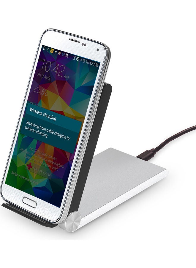 Generic - Ultra Thin Qi Wireless Charging Receiver Module Adapter Black - Image 1