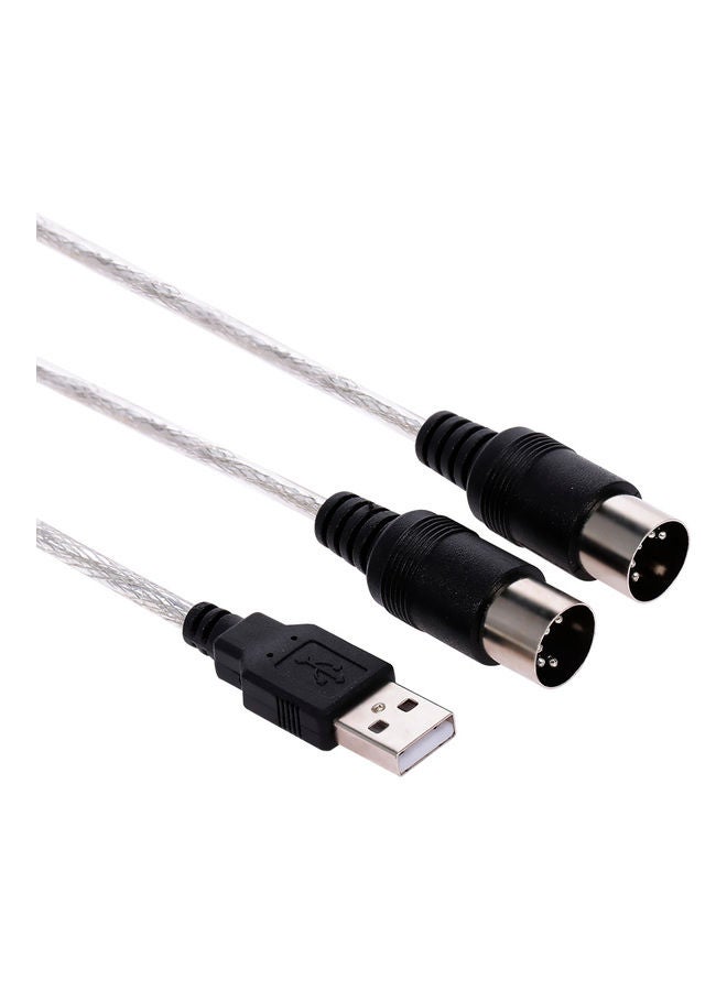 Generic MIDI Cable Driver Free Support Windows XP And Windows 7 White/Black  - Image 3