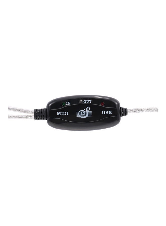 Generic MIDI Cable Driver Free Support Windows XP And Windows 7 White/Black  - Image 4