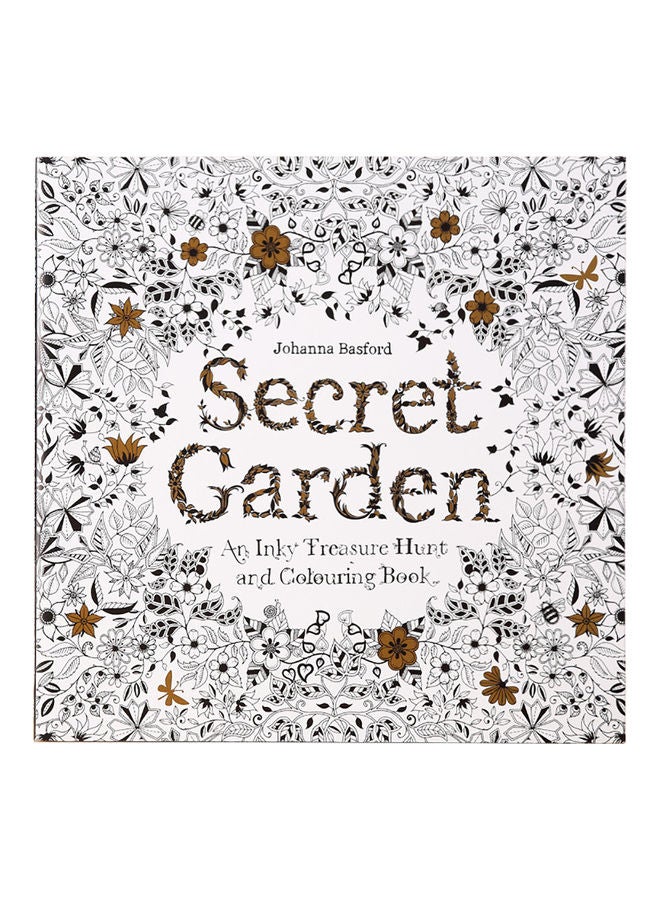 Generic Secret Garden Adult Decompression Colouring Book Multicolour  - Image 1