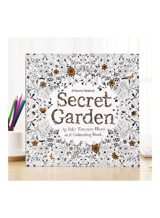 Generic Secret Garden Adult Decompression Colouring Book Multicolour  - Image 2