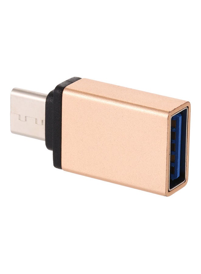 USB 3.0 Adapter USB Type C Male To USB A Female OTG Multicolour - Image 3