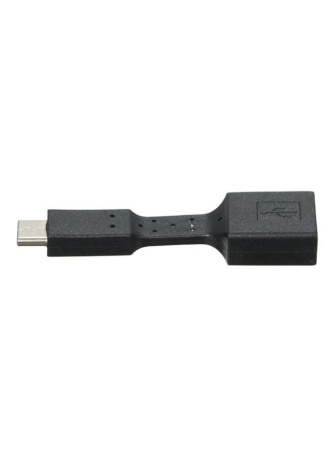 محول OTG لموصل شحن من Type C إلى USB 2.0 لون أسود - Image 5