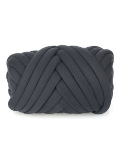 Super Chunky Yarn Cotton Dark Grey